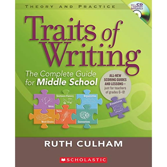 Pre-Owned Traits of Writing: The Complete Guide for Middle School [With CDROM] (Paperback) 0545013631 9780545013635