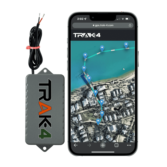 Trak-4 12v GPS Tracker for Tracking Cars,Trucks, Equipment and Assets