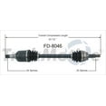 thumbnail image 1 of TrakMotive FD-8046 CV Axle Shaft, 1 of 4