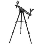 Trakiom Hunting Rests Shooting Tripod with Dual Frame Adjustable Height for Outdoors Ground Blinds