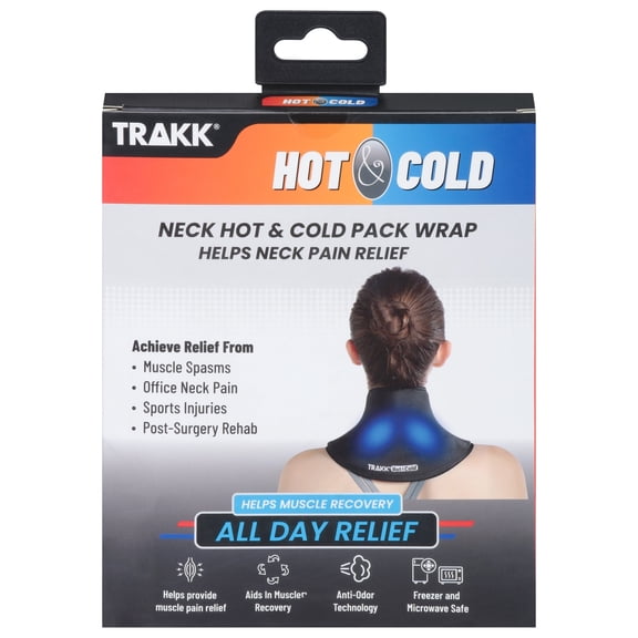 Trakk Hot & Cold All Day Relief Neck Hot & Cold Pack Wrap 1 ea