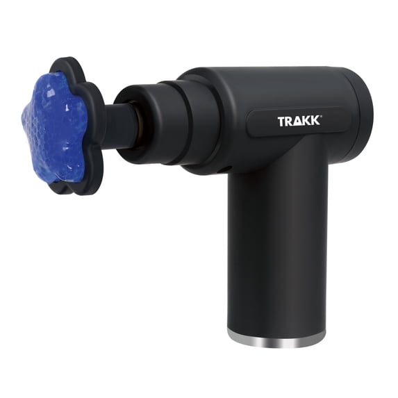 TRAKK COMPACT HOT & COLD MASSAGE GUN - 6 INTERCHANGABLE HEADS
