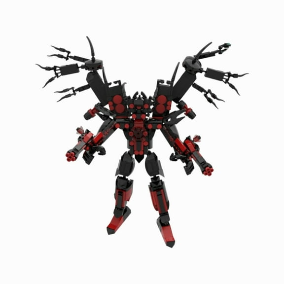 Traklyzo 729PCS Skibidi Trisomy Titan Speaker Man Building Block Set Titan Anime Brick Figures for Kids, Perfect for Gifts and Holiday Fun