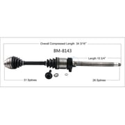 Trakmotive BM-8143 Fits select 2015-2019 MINI COOPER S, 2014 MINI COOPER