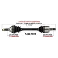 thumbnail image 1 of TrakMotive Drive Axle Front KAW-7009, 1 of 8