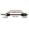 thumbnail image 1 of TrakMotive Drive Axle Rear POL-7014, 1 of 11