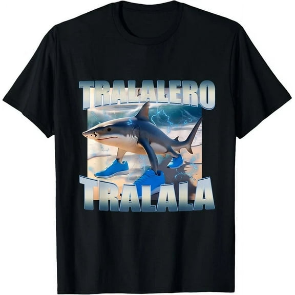 Tralalero Tralala Bootleg Brainrot Italian Brainrot T-Shirt Unisex S-5XL Hot Trending Shirt, Vintage Birthday Gift