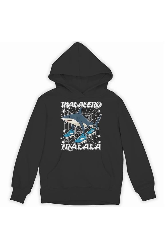 Tralalero-Tralala Italian-Brainrot He Loves And Obeys God Funny Viral Meme Hoodie, for men & women, up to size 5XL