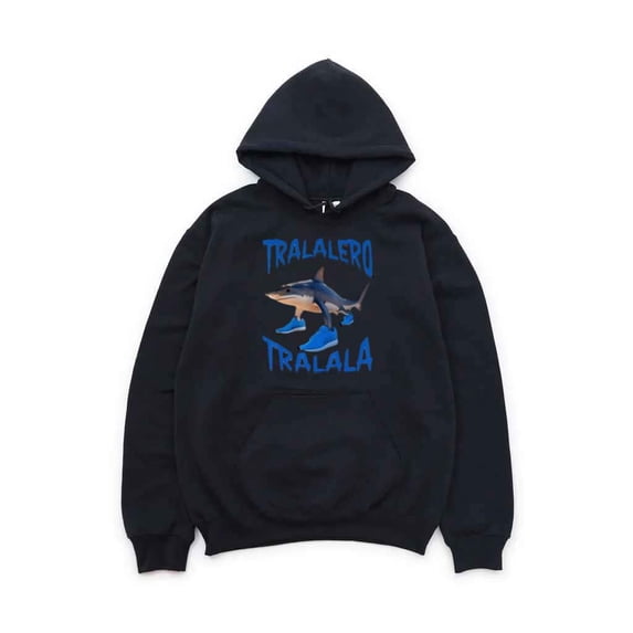 Tralalero Tralala Meme Viral Catchphrase Bold Style T-Shirt , Hoodie , Sweatshirt, for men & women, up to size 5XL.