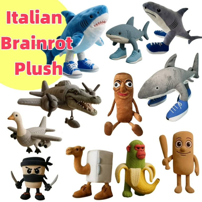 Tralalero Tralala Plush, 12