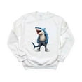 thumbnail image 1 of Tralalero Tralala Shark With Shoes Meme Viral Humor T-Shirt , Hoodie , Sweatshirt, for men & women, up to size 5XL., 1 of 3