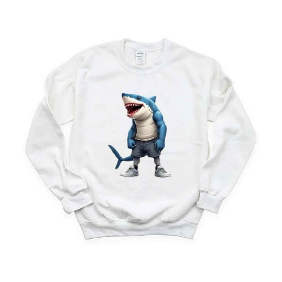 Tralalero Tralala Shark With Shoes Meme Viral Humor T-Shirt , Hoodie , Sweatshirt, for men & women, up to size 5XL.