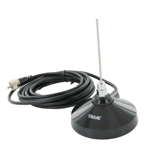 VHF Tunable Antenna With 3 1/4" Magnet Mount Coax PL259 For Mobile Radio. TRA 1100