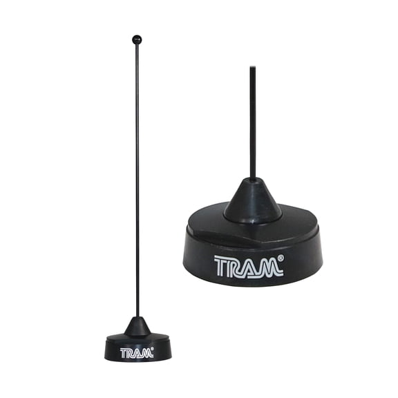 Tram 200-Watt Pretuned 410 MHz to 490 MHz Black-Nut-Type Quarter-Wave Antenna with NMO Mounting