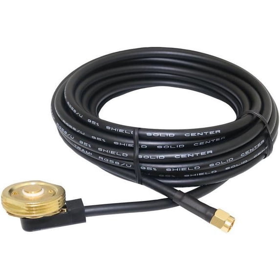 Tram 1252-SMA NMO 3/4" Hole Mount With Cable & SMA Male Connector