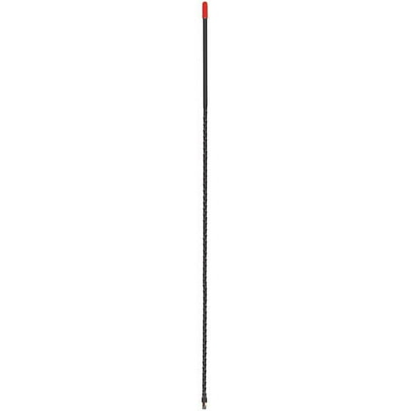 Tram 4-B-HC Fiberglass CB Antenna, Black, 4'