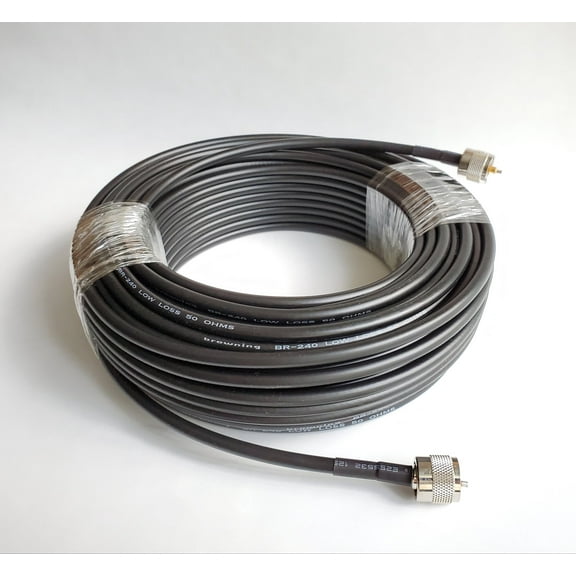 Tram-Browning 100 feet Coax Cable Assembly Jumper