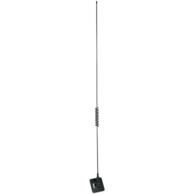 Tram Glass Mount Mobile CB Antenna with Weather-Band (TRAM 1198)