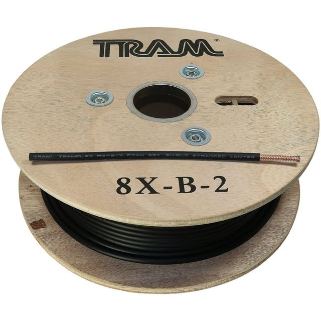 Tram Rg-8x Tramflex Precision Rf Coax Cable (200 Feet)