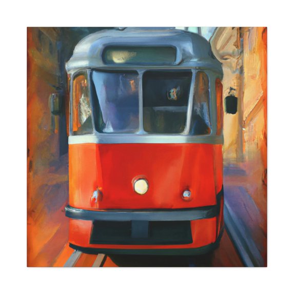 Tram Ride in Time - Canvas