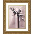 thumbnail image 1 of Tramoni, Oliver 11x14 Gold Ornate Wood Framed with Double Matting Museum Art Print Titled - Harmonie en gris II, 1 of 4