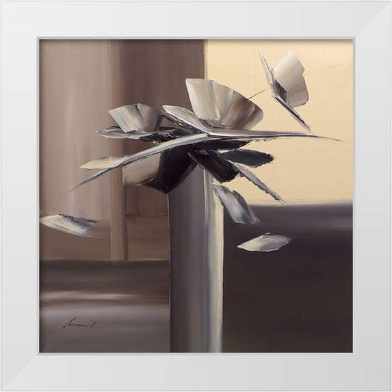 Tramoni, Oliver 15x15 White Modern Wood Framed Museum Art Print Titled - Purete