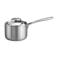 thumbnail image 1 of Tramontina Signature 1.5-Quart Tri-Ply Clad Stainless Steel Sauce Pan with Lid, Induction Ready, Oven & Dishwasher Safe, 1 of 8