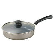 Tramontina 10 In Champagne Nonstick Covered Deep Saute Pan