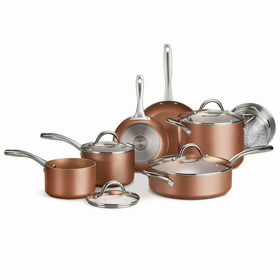 Tramontina 11-Piece Non-stick Cookware Set (Assorted Colors)