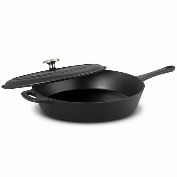 Tramontina 12.5" Covered Cast Iron Skillet
