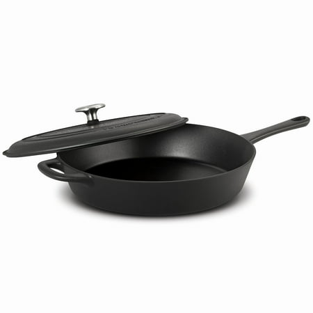 Tramontina 12.5" Covered Cast Iron Skillet