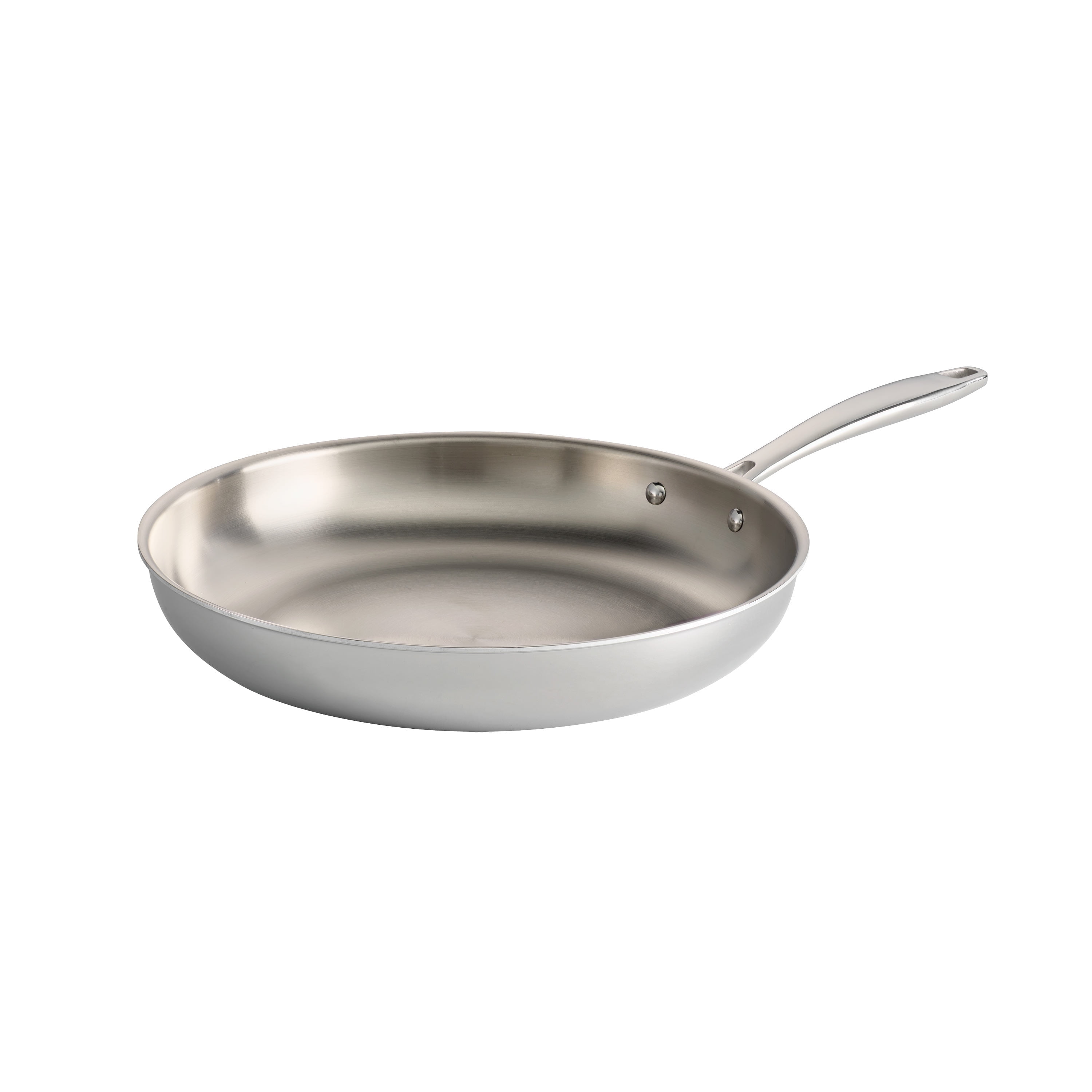 Durable Tramontina Gourmet 12 Inch Tri-Ply Clad Fry Pan, Stainless