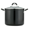 thumbnail interactive-video image 1 of Tramontina 12 Qt Style Gray CR Covered Stock Pot, 1 of 6