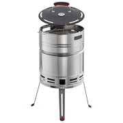 Tramontina 15.5-Inch Stainless Steel Round BBQ Charcoal Grill with Lid