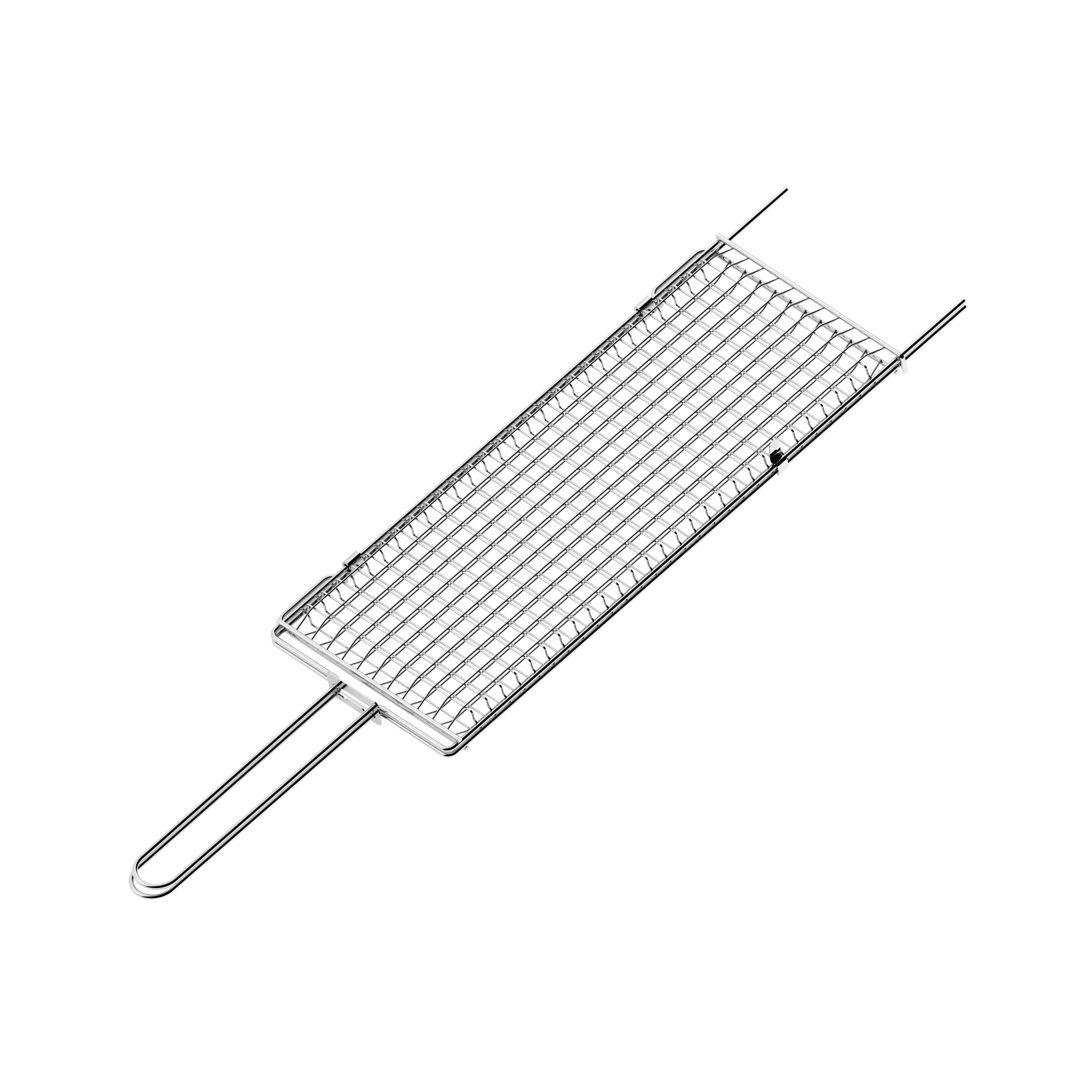 Tramontina Stainless Steel Grill Basket with Long Handle