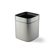 Tramontina 2.11 Gallon Stainless Steel Square Open Top Waste Bin