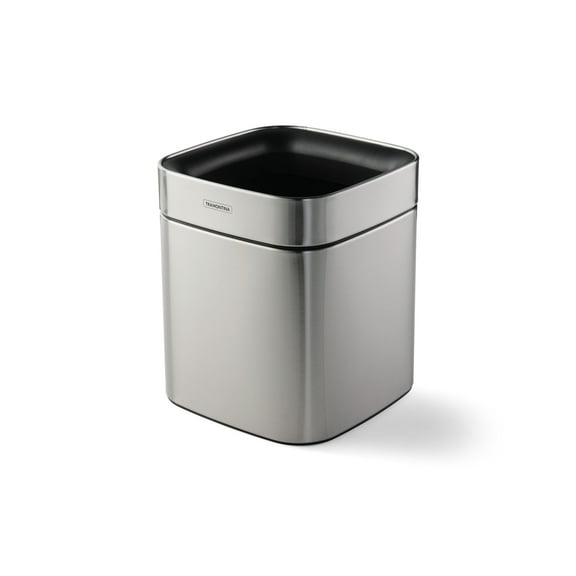 Tramontina 2.11 Gallon Stainless Steel Square Open Top Waste Bin