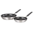 thumbnail image 1 of Tramontina 2-piece Fry Pan with Non-stick Silicone Grips, 1 of 4