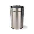 thumbnail image 1 of Tramontina 3.17 Gallon Stainless Steel Round Sensor Waste Bin with Stainless Steel Capped Lid, 1 of 5
