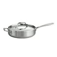 thumbnail image 1 of Tramontina Signature 3-Quart Tri-Ply Clad Stainless Steel Deep Saute Pan with Lid, Induction Ready, Oven-Safe, Dishwasher Safe, 1 of 5