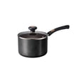 thumbnail image 1 of Tramontina Pots & Pans 3-Quart Aluminum Nonstick Sauce Pan with Lid, Porcelain Enamel, Metallic Black, Oven-Safe, Dishwasher Safe, 1 of 5