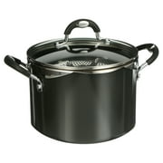 Tramontina 6 Quart Lock and Drain Charcoal Gray Non-Stick Pasta Pot