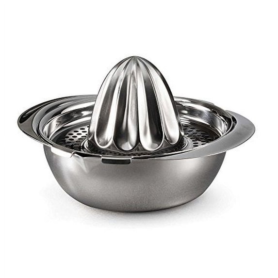 Tramontina Signature 13 oz. Stainless Steel Citrus Juicer, Dishwasher Safe