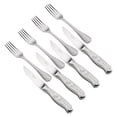 thumbnail image 1 of Tramontina Churrasco BBQ 8-Piece Forged Embossed Stainless Steel Steak Knife and Fork Set, Dishwasher Safe, 1 of 5