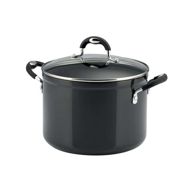 Tramontina 8 Qt Style Gray NS Covered Stock Pot