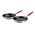 thumbnail image 1 of Tramontina Aluminum Nonstick Restaurant Professional 2-Piece 10" Fry Pan Set, Satin, 1 of 9