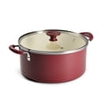 thumbnail image 1 of Tramontina Ceramaware 5-Quart Ceramic Nonstick Covered Dutch Oven Wine, 1 of 8