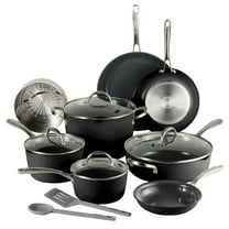 Set Pentole Blue Jean Chef 6 Pezzi In Acciaio Inox – Finitura Martellata, Antiaderente Diamantata, Adatte A Induzione E Forno
