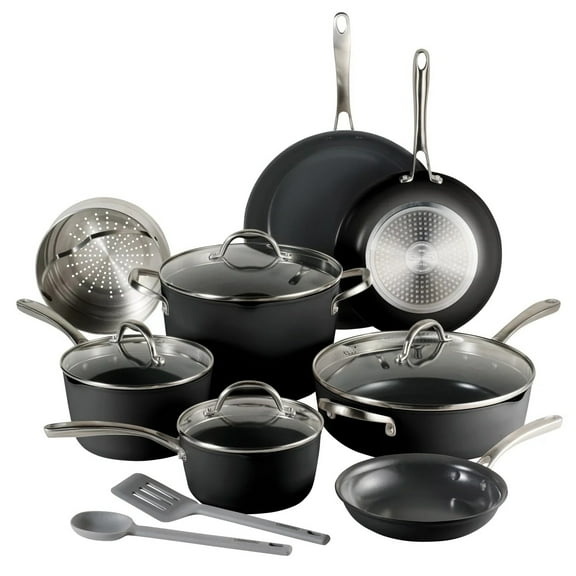 Tramontina Ceramic Non-Stick 12-piece Cookware Set with Utensils