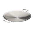 thumbnail image 1 of Tramontina Churrasco BBQ 17.25-Inch Tri-Ply Stainless Steel Round Griddle Pan, Oven-Safe, 1 of 4
